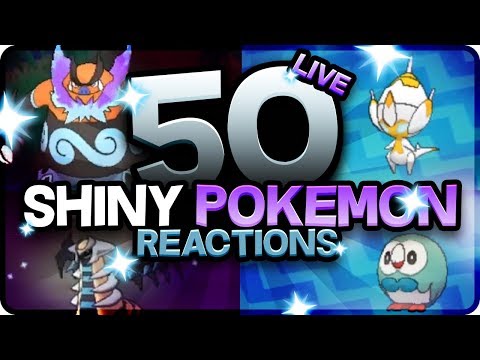50 EPIC SHINY POKEMON REACTIONS! Pokemon Ultra Sun and Moon Shiny Montage! Best Shiny Reactions!