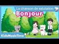 La chanson de salutation - comment faire la salutation en français / salutations au japon