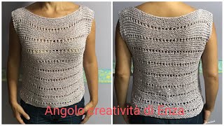 Maglia ai ferri 🧶 Facilissima senza diminuzioni