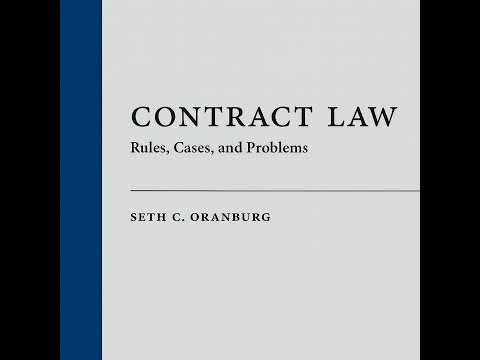 What Is Contract Law? (Chapter 1 from Contract Law: Rules, Cases, and Problems)