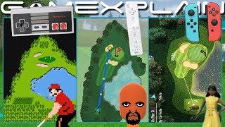 Do the Golf Courses in Clubhouse 51 Look a Wii Bit Familiar? (Retro Easter Egg)