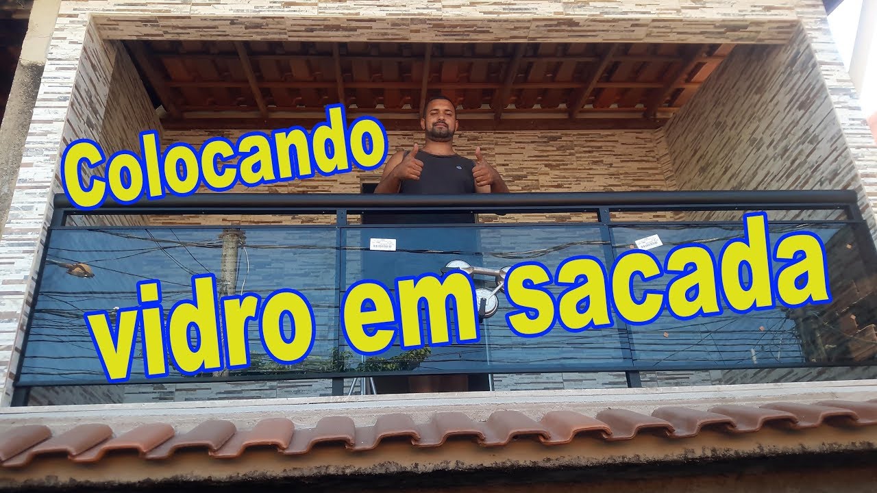 Como colocar vidro em sacada