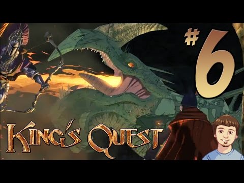 King's Quest 2015 Let's Play Walkthrough - PART 6 - The Giant Pie & Achaka VS The Dragon!!!