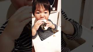 日本一美味しそうなおにぎり。 #shorts #赤ちゃん #赤ちゃんのいる生活 #かわいい か