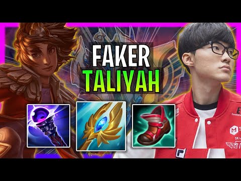 T1 Faker Plays Taliyah Mid vs Katarina! | Season 2024