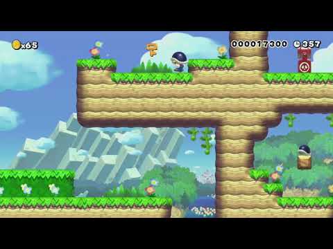 6-3 Sunny Hammers by Eagleclaw - Super Mario Maker - No Commentary 1bp