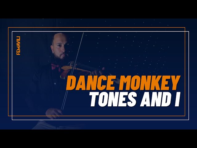 Imagem de capa do vídeo Dance Monkey - Tones and I (violin cover by FEMAVILI)