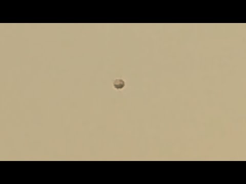October 21st 2026 0623 UFO/UAP ascending sphere. Original raw footage 