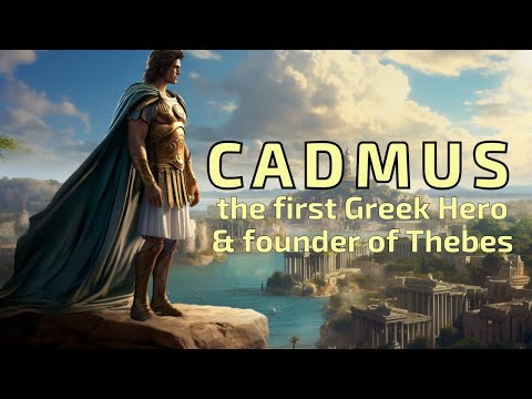 CADMUS, the first Greek Hero & founder of Thebes #greekmythology #ancientgreece