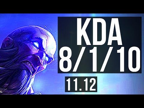 RYZE vs PANTHEON (MID) | 8/1/10, 67% winrate, Godlike | KR Grandmaster | v11.12