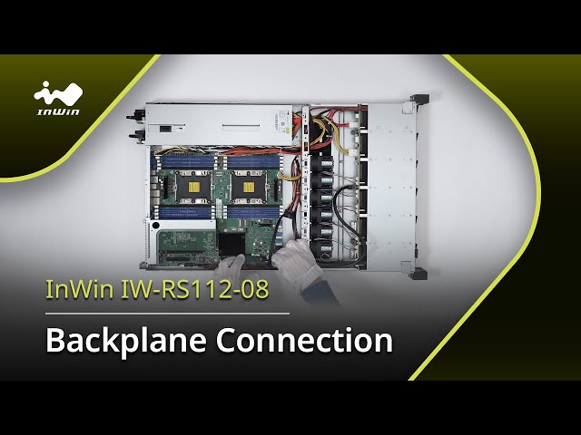 InWin IW-RS112-08 Backplane Connection
