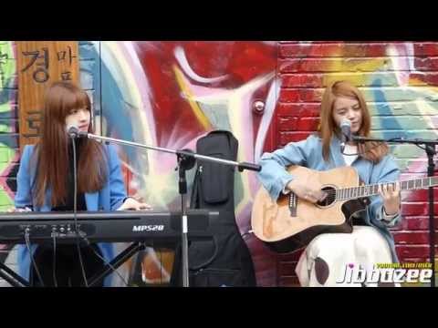 [Fancam] 150308 Seunghee & Sorn CLC - Rolling In The Deep @ Hongdae Playground By Jibbazee