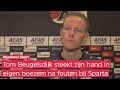 Tom Beugelsdijk is zelfkritisch na handsbal en slechte kopbal bij AZ-Sparta (3-1)