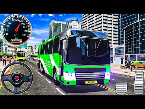 Offroad City Coach Bus Driving Simulator 3D - Passenger Bus Transport Driver - Android Gameplay