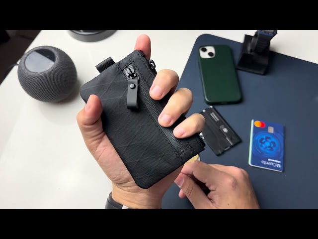 Vídeo relacionado con ALPAKA Zip Pouch Pro, Cartera Minimalista con Cremallera para Hombre, con Bloqueo RFID, Cartera Minimalista con Ranura para Multiherramientas, para Efectivo y Tarjetas, Resistente a Las Salpicaduras