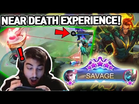 Near Death Caught on Film | Claude Savage | MobaZane | MLBB