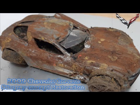 Thumbnail for IMPOSSIBLE CAR RESTORATION / 2009 CORVETTE STINGRAY CONCEPT by Corvet, Corvett, Car
