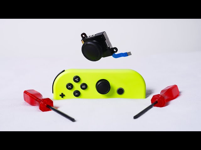 Vídeo relacionado con Tunejoy Recambios 3D de Joysticks Analógicos para Joy-Con Switch Herramientas de Reparación con Destornillador ThumbStick Bloqueo de Hebilla Cepillo de Limpieza 16 Piezas