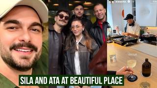 Sila Turkoglu and Ata Yildiz at Beautiful Place !Halil Ibrahim Ceyhan Busy