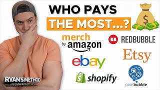 Which print on demand site pays the most?