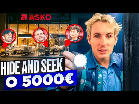 HIDE and SEEK o 5000€ (20 influencerov)