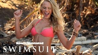 Anne V Shakes Her Booty While Playing On The Beach | Outtakes | Sports Illustrated Swimsuit
