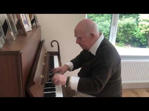 My talented dad, Paul Harvey, playing one of his compositions 'Where's the Sunshine?'