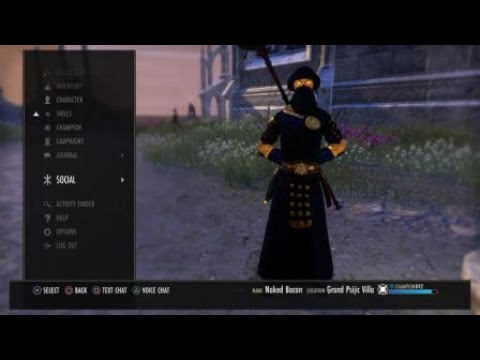 Magicka DK DPS test self buff  Elsweyr