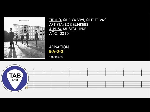 Que Ya Vivi,que Ya Te Vas - Los Bunkers