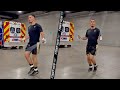 ANESONGIB WARMING UP BEFORE AUSTIN MCBROOM FIGHT