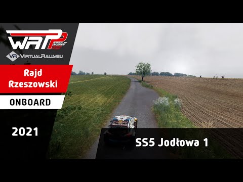 RBR | WRPP 2021| Rajd Rzeszowski - OS5 Jodłowa 1 (Biskupice 2004 II) | Onboard | Fiesta Rally2