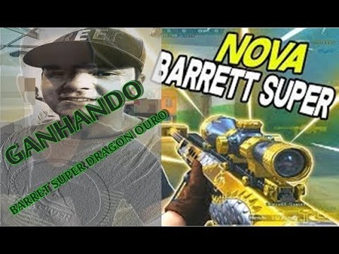 [CF/AL] Ganhando M82A1-Barrett Super Dragon OURO ♥ -