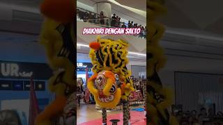 Download lagu Diakhiri dengan Salto #shorts #barongsaitonggak #liondance #barongsai #barongsay #barongsaimacan mp3