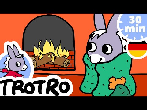 Trotro und sein Freund der Vogel - Cartoon für Baby