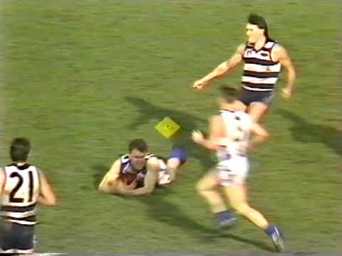 1990 Round 17 Geelong Vs North Melbourne at Kardinia park