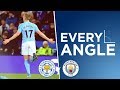 DE BRUYNE STRIKE! | Every Angle: Kevin De Bruyne | Leicester 0-2 Man City