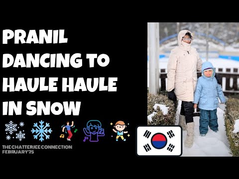 🌨️ Pranil Dancing in the Snow | Balwangsan Mountain Winter Trek ❄️