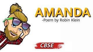 Amanda Poem by Robin Klein in hindi Line by line explanation |CBSE10|FIRST FLIGHT|