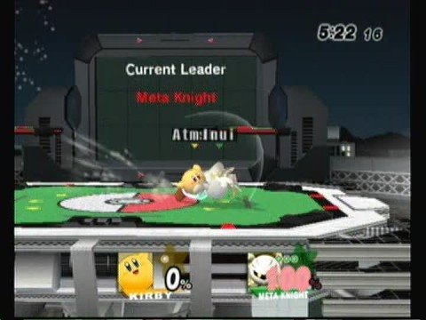 Inui (Metaknight) vs Atomsk (Kirby) 2
