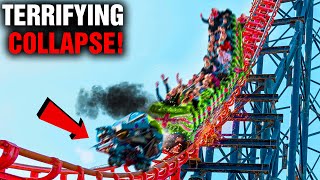 Download lagu Tallest Rollercoaster CRASHED With 20 Riders Insid... mp3