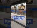 Delhi Metro Blue Line Noida To Delhi Viral Shortvideo Shorts