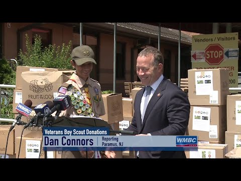 NJ Paramus Veteran Boy Scout Donations