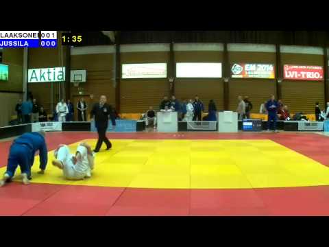 Judon SM 2014: M-100: LAAKSONEN - JUSSILA