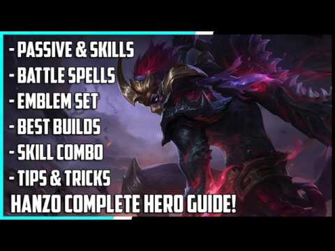 Hanzo Complete Hero Guide ~~~ Insane and Special Tactics