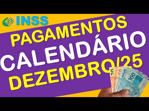 Vídeo: Calendário INSS Dezembro 2025: datas de pagamento