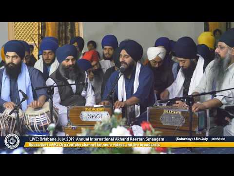 041 Brisbane July 2019 Saturday Rainsbai - Bhai Jagjit Singh Jee Melbourne