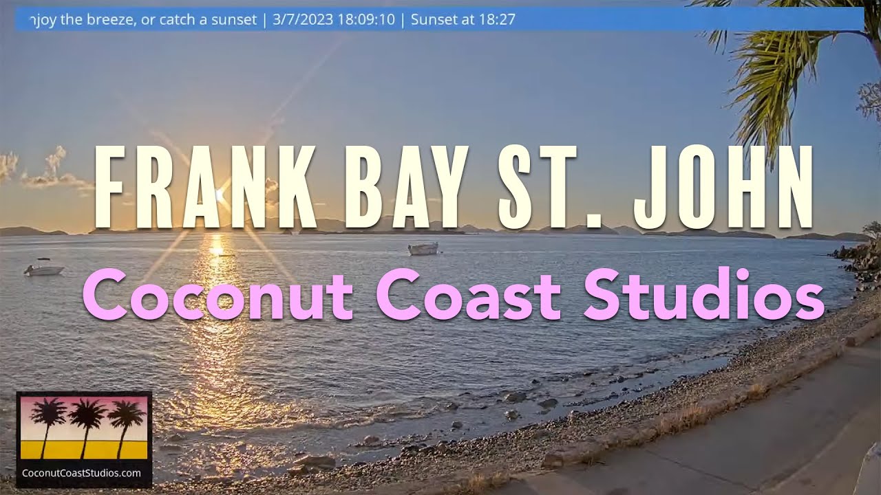 Live webcam view of Frank Bay Coastal View