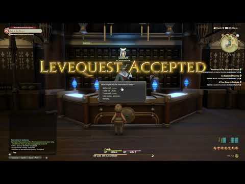 Quest 257 - CRP Levequests #1QAD #FFXIV