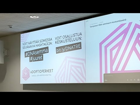 DNA-seminaari 27.10. Tampere