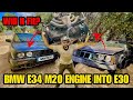 How To Swap A BMW E34 M20B25 Engine Into An E30 Part 1